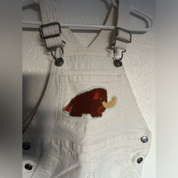 Christian Robinson x target wooly mammoth overalls. Size 3t - Picture 3 of 3